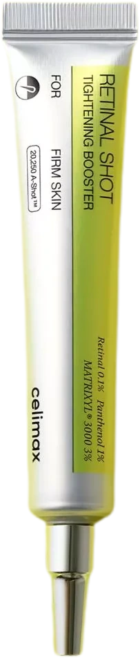 Tubo CELIMAX Retinal Shot visto de frente com leve inclinação